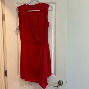 Brand New Aritzia Talula Moto Summer Dress in Goji Berry